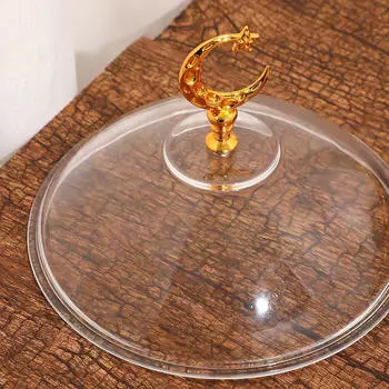 Поднос с крышкой, фруктовая чаша, настольная, тарелка для закусок, контейнер для хранения продуктов, орехов и конфет