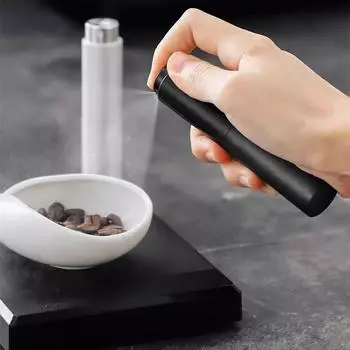 Подносы для дозирования кофейных зерен и распылитель, портативный увлажнитель, порошок, защита от мух и статического электричества, аксессуары для кофемолки для эспрессо чёрный