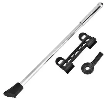 Подножка для парковки велосипеда Подножка для ног Боковая подставка для велосипеда (Сталь) чёрный