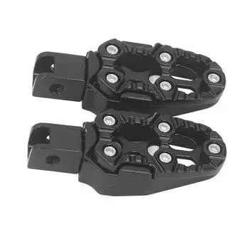 Подножки для мотоцикла из алюминиевого сплава, устойчивые к выцветанию, универсальные противоскользящие педали для задней ноги мотоцикла