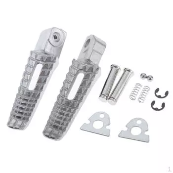 Подножки для мотоцикла с ЧПУ, педали 600 750 06 18 серебристые