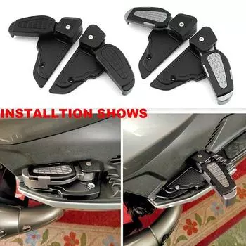 Подножки для мотоциклов для Vespa Primavera/Sprint 125 150 2017-2022, задние подножки, педали, аксессуары для мотоциклов
