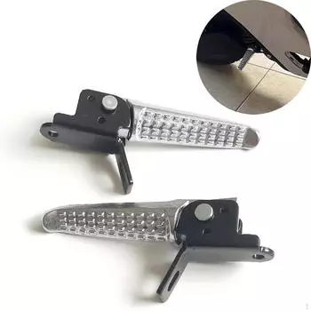 Подножки для мотоциклов Задние педали Простая установка Устойчивые подножки для пассажира Мотоцикл