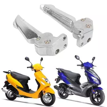 Подножки для ног, сменная пара подножек для мотоцикла, педали, автоматические телескопические подножки из алюминиевого сплава