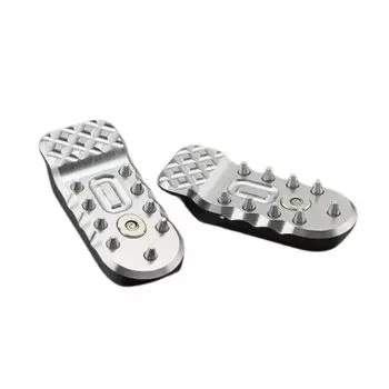 Подножки GTR Revolution для Honda Hunter Cub Revolution HONDA CT125 Подножка-ступенька металлическая JA55 JA65 CT125/ (Серебряный)