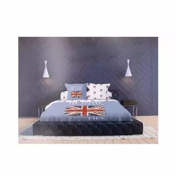 Пододеяльник + 2 наволочки Wilson 260x240 с принтом Mixed LEE COOPER 240 синий