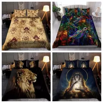 Пододеяльник, футболка Tmarc, австралийские комплекты постельного белья с корнями аборигенов, дизайн D Single 135x200cm