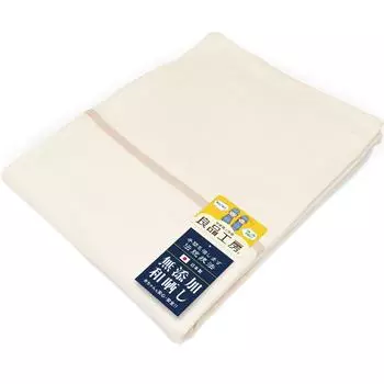 Пододеяльник из японской марли Arashi от Ansin Factory для королевы 210 x 210 см цвета слоновой кости, выдержанный в течение 96 часов, без добавок, безопасен для детей, можно стирать, сделано в