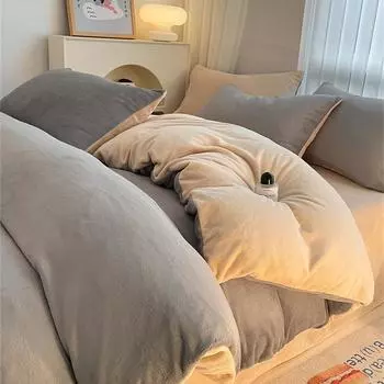 Пододеяльник Magic Velvet для двуспальной кровати размера «king-size» зимние теплые пододеяльники фланелевое одеяло чехол постельное белье покрывало 150x200cm 1piece