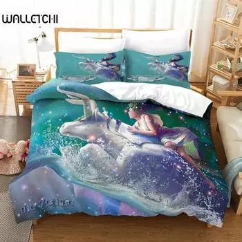 Пододеяльник Mystery 12 Constellations, комплект постельного белья с рисунком аниме для детей, подростков, взрослых, полиэстер, покрывало, декор для спальни EU Single 135x200cm