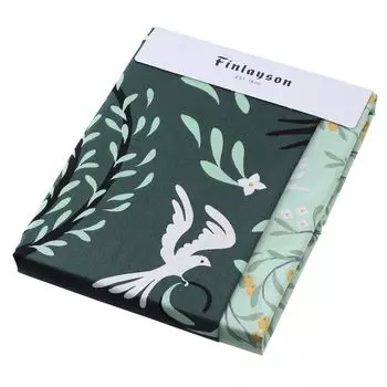 Пододеяльник nishikawa односпальный, хлопок Finlayson Vapaus, можно стирать, легко надевать и снимать, двусторонний, зеленый PI03580697 [Nishikawa] 100% зелёный