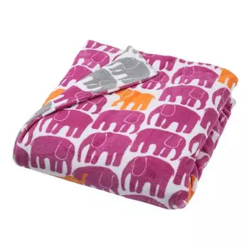 Пододеяльник nishikawa односпальный моющийся Finlayson Elephanti Vappa мягкий гладкий легко надевать и снимать двусторонний лавандовый PI03750698 [Nishikawa] лавандовый