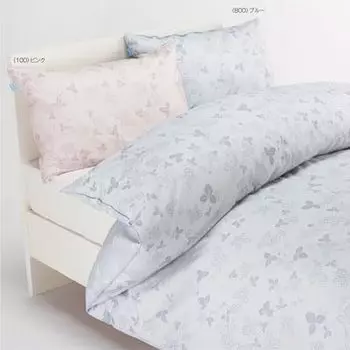 Пододеяльник nishikawa, односпальный, моющийся, хлопок, полностью открытая молния, земляничный тон в тон, мягкий, светлый, Wedgwood, сделано в Японии, синий PI03130615 синий