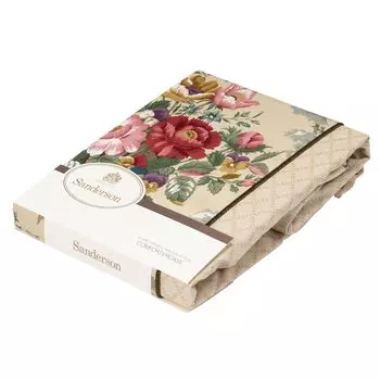 Пододеяльник nishikawa односпальный Sanderson Rose Chateau моющийся атласный быстрозастегивающийся полностью открывающийся молния легкий удобный стильный многоцветный PTN8555782M