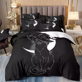 Пододеяльник с 3D цифровой печатью Двухпредметный комплект Трехпредметный комплект Постельное белье Наволочка quilt cover 90 * 190 pillowcase 50 * 75 * 1