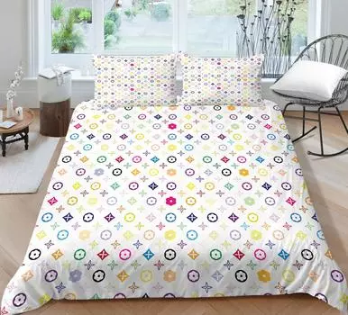 Пододеяльник с 3D принтом, Роскошный модный комплект постельного белья для детей, пододеяльники для подростков, домашнее постельное белье, покрывала королевского размера UK Single 135x200cm