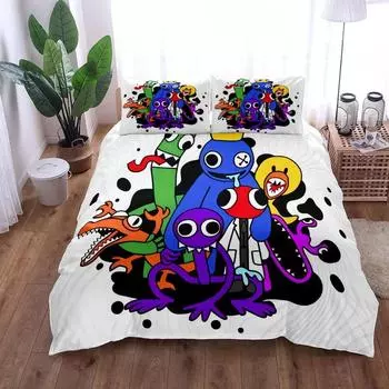 Пододеяльник с изображением мультяшных животных из микрофибры с рисунком свиньи-астронавта и красного шара, комплект постельного белья с рисунком космоса и вселенной, тема животного King, покрывало 70x133cm 2pcs