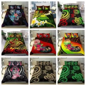 Пододеяльник Tmarc Tee Samoa Комплект постельного белья Чехол Домашний комплект постельного белья Наволочка Single 135x200cm