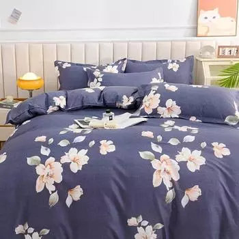 Пододеяльник в современном стиле 220x240/210x210, пододеяльник с розовым цветочным узором Twin/Queen/King Size(Нет наволочки) Cover 135x200cm