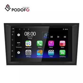 Podofo 2 Din 7 дюймов Android 10,0 автомобильное радио для Opel Astra Antara Vectra Corsa Zafira Meriva vivara Vivaro Combo Signum Tigra Twin Top