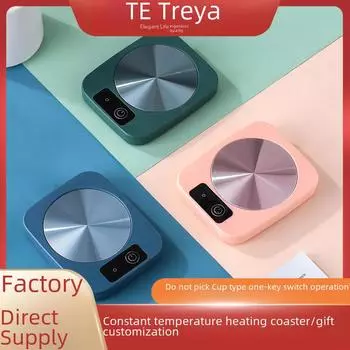 Подогреваемая подставка для кружки в офисе – зимний подарок с постоянной температурой