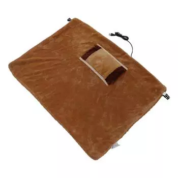 Подогреваемая теплая шаль 5 В низковольтное безопасное многофункциональное USB фланелевое одеяло с подогревом для домашнего офиса