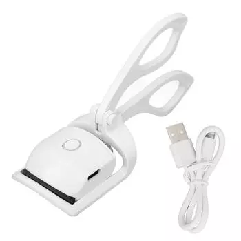 Подогреваемые щипцы для завивки ресниц, 2 режима, предварительный нагрев в течение 10 секунд, долговечная зарядка через USB, подогреваемые щипцы для завивки ресниц