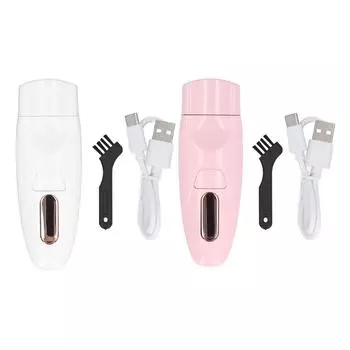 Подогреваемые щипцы для завивки ресниц с 3 скоростями, регулировкой температуры, USB-перезаряжаемые, долговечные щипцы для завивки ресниц для Thi White