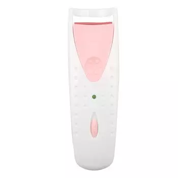 Подогреваемые щипцы для завивки ресниц, термочувствительные силиконовые пластины, обтекаемая изогнутая ручка, портативные