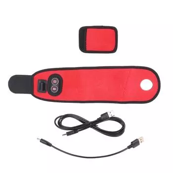 Подогреваемый бандаж для запястья, облегчение боли, 6 режимов массажа, 3 уровня температуры, подогреваемый бандаж для запястья