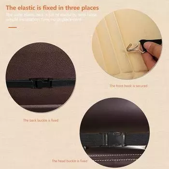 Подогреваемый чехол для сиденья автомобиля Зимний подогреваемый чехол для сиденья с быстрым нагревом Подогреваемое сиденье автомобиля для успокоения и облегчения Комфортный подогреваемый чехол для сиденья бежевый