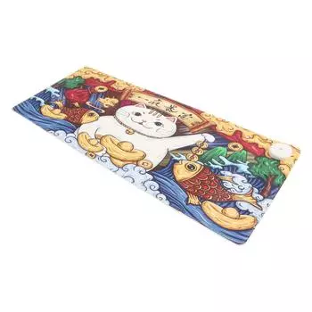 Подогреваемый коврик для мыши 31,5 дюйма в длину, 13 дюймов в ширину, 3 температурных режима, функция синхронизации, теплый настольный коврик для офиса UK Plug