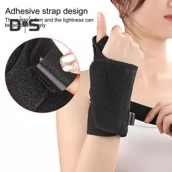 Подогреваемый запястный бандаж с розеткой 12 В, 3 уровня, регулируемый, для облегчения боли при артрите запястного канала, электрическая грелка, повязка на запястье с регулятором температуры Left Hand