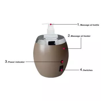 Подогреватель бутылочек для масла/лосьона из алюминиевого сплава, удобный для красоты, нагреватель крема