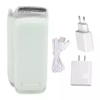 Подогреватель бутылочек с быстрым нагревом, питание от батареи, портативный чехол для детского молока с точной температурой US Plug