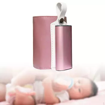 Подогреватель детских бутылочек Регулировка температуры молока для всех бутылочек Термостат Подогреватель еды серый