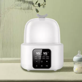 Подогреватель детских бутылочек, стерилизатор и сушилка из смолы, расходные материалы Подогреватель молочной смеси для молока белый