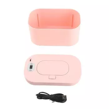 Подогреватель детских салфеток PP Интеллектуальный Регулируемый Температурный Безопасный для Использования Автомобильный Подогреватель Детских Салфеток