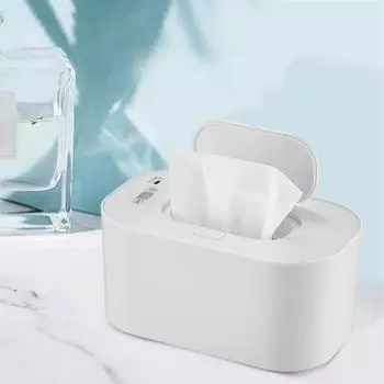 Подогреватель детских салфеток с регулируемой температурой, USB-подогреватель влажных салфеток, коробка для подогрева салфеток для дома, автомобиля