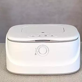 Подогреватель детских салфеток USB-диспенсер для подогрева влажных салфеток для автомобиля белый