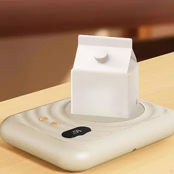 Подогреватель для чашек, чая, воды, молока для шоколада, стол бежевый бежевый