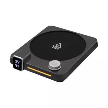 Подогреватель для чашек Дисплей Кофе Изоляционный коврик Коврик для стола Офис Дома Черный чёрный