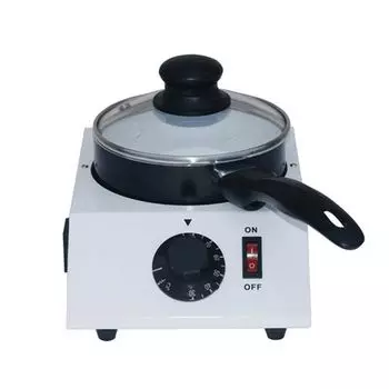 Подогреватель для шоколада серебряный