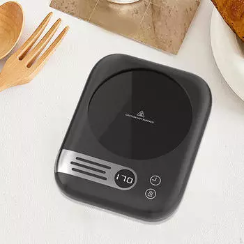 Подогреватель кофе, нагревательный коврик с регулируемой температурой, портативный электрический для плиты шоколада