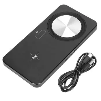 Подогреватель кофе, зарядное устройство для телефона, умный электрический нагреватель с постоянной температурой нагрева 55°C, беспроводная зарядка, 2-в-1