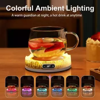 Подогреватель кружек для кофе Smart Volcano Warm Coaster с 4 регулируемыми настройками температуры US чёрный