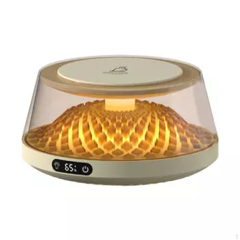 Подогреватель напитков для кофейных кружек, быстрый нагрев, цифровой интерфейс для чая и молока белый