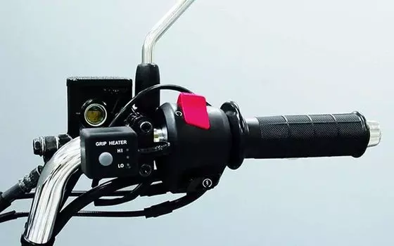 Подогреватель ручек Honda Monkey125 черный (JB03-1000001~) 08T70-K0F-J70 чёрный