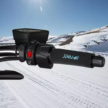 Подогреватель рукоятки мотоцикла Съемный подогреватель руля мотоцикла Быстрый нагрев Электрический подогреваемый чехол для рукоятки скутера Зимние аксессуары UNITED KINGDOM