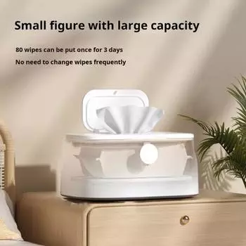 Подогреватель салфеток с верхним подогревом из нержавеющей стали, 3 регулируемых уровня, постоянный световой индикатор